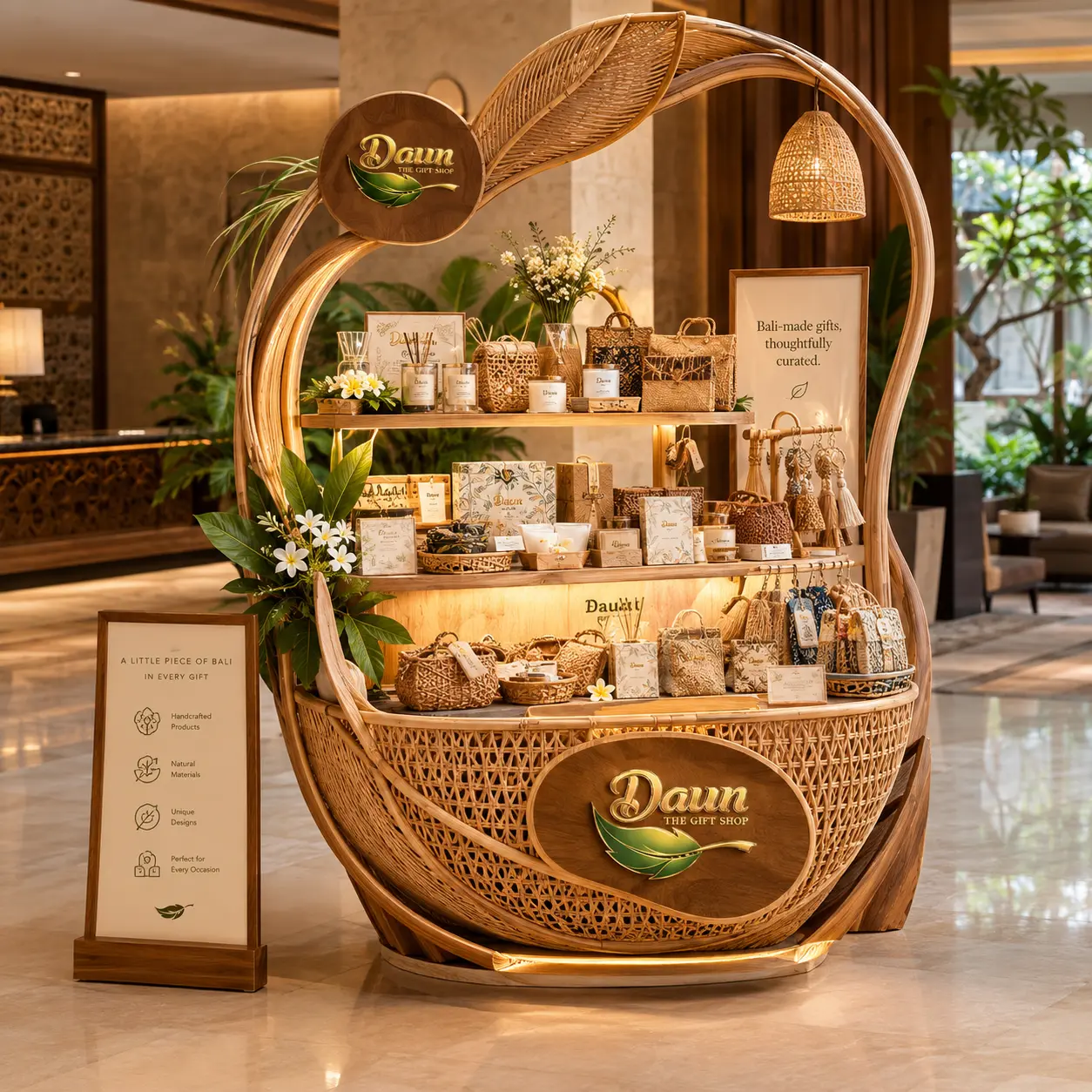 Daun Gift Corner Medium for hotels and resorts in Bali
